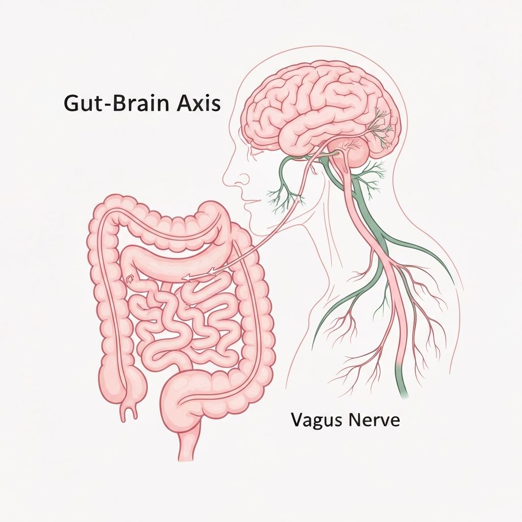 Gut-Brain Axis: Role of Microbiome, Metabolomics, Hormones, and Stress in Mental Health Disorders